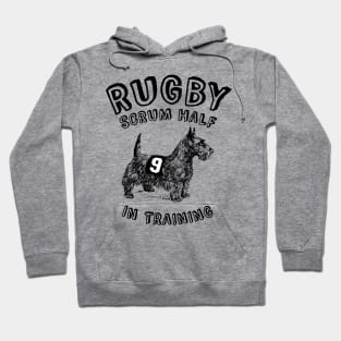 Kids Rugby Scrum Half Terrier Hoodie